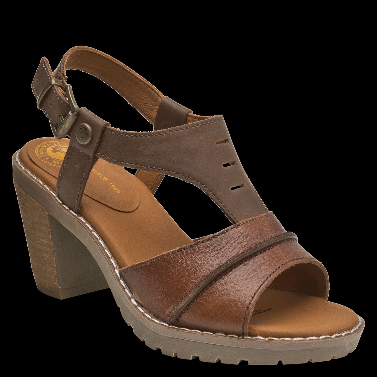 PANAMA JACK - Sandalia Mujer Casual Marrón Panama Jack