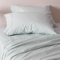 Juego De Sabanas 2 Plazas Lisas 180 Hilos By Fabrics Verde