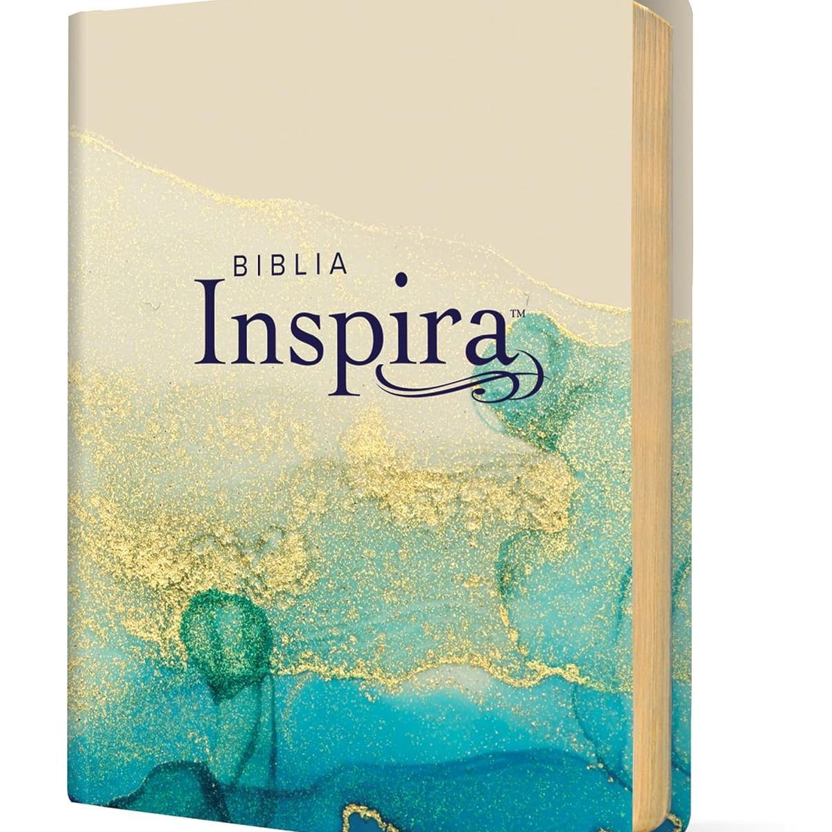 TYNDALE HOUSE PUBLISHERS - Biblia Inspira NTV con Filament sentipiel oro