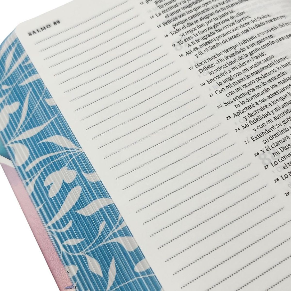 TYNDALE HOUSE PUBLISHERS - Biblia Inspira NTV con Filament sentipiel paraiso floral