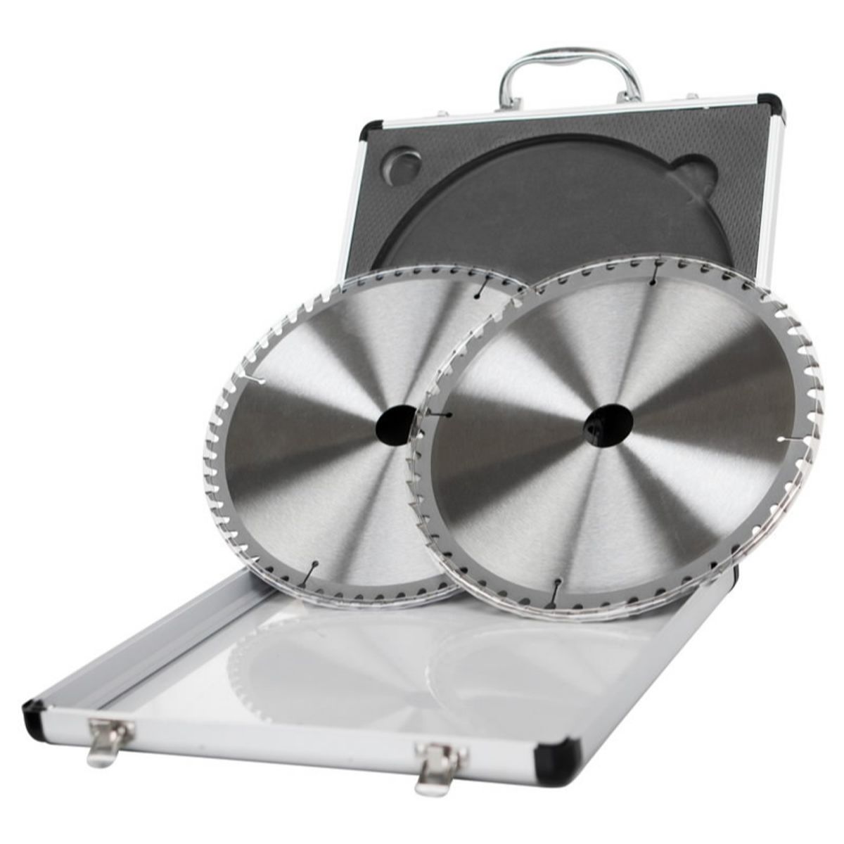 SCHEPPACH - Set 2 Discos Sierra 10" (48 y 60 Dientes) Madera/Aluminio Scheppach