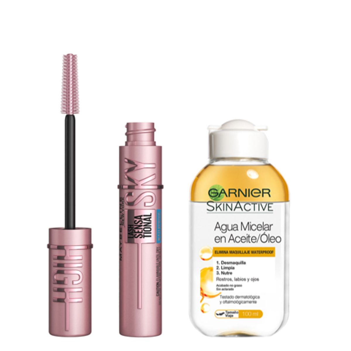 LOREAL PARIS - Pack Limpieza Micelar + Máscara de PestañasSky High WTP