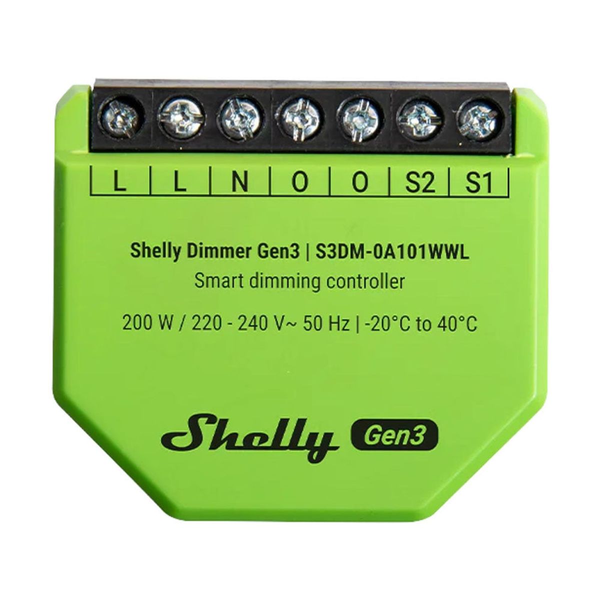 SHELLY - Regulador de Intensidad Dimmer G3 Shelly