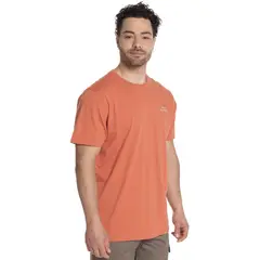 KANNU - POLERA HOMBRE MANGA CORTA MINI LOGO ALGODÓN ORGÁNICO