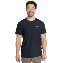 KANNU - POLERA HOMBRE MANGA CORTA MINI LOGO ALGODÓN ORGÁNICO