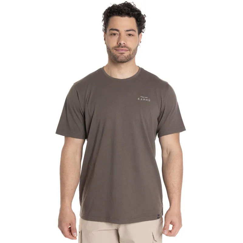 KANNU - POLERA HOMBRE MANGA CORTA LIFESTYLE ALGODÓN ORGÁNICO DISEÑO CHILENO