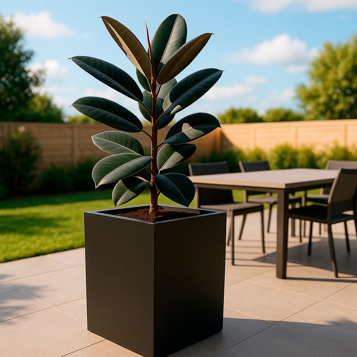 VERSATILE - Maceta IronLeaf Alto-M