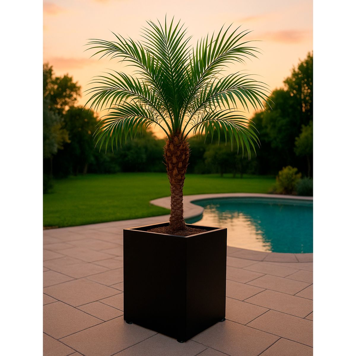 VERSATILE - Maceta IronLeaf Alto-M