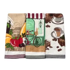 GARSIL - Pack 6 Paño De Cocina De Algodon Absorbente y extra Grueso