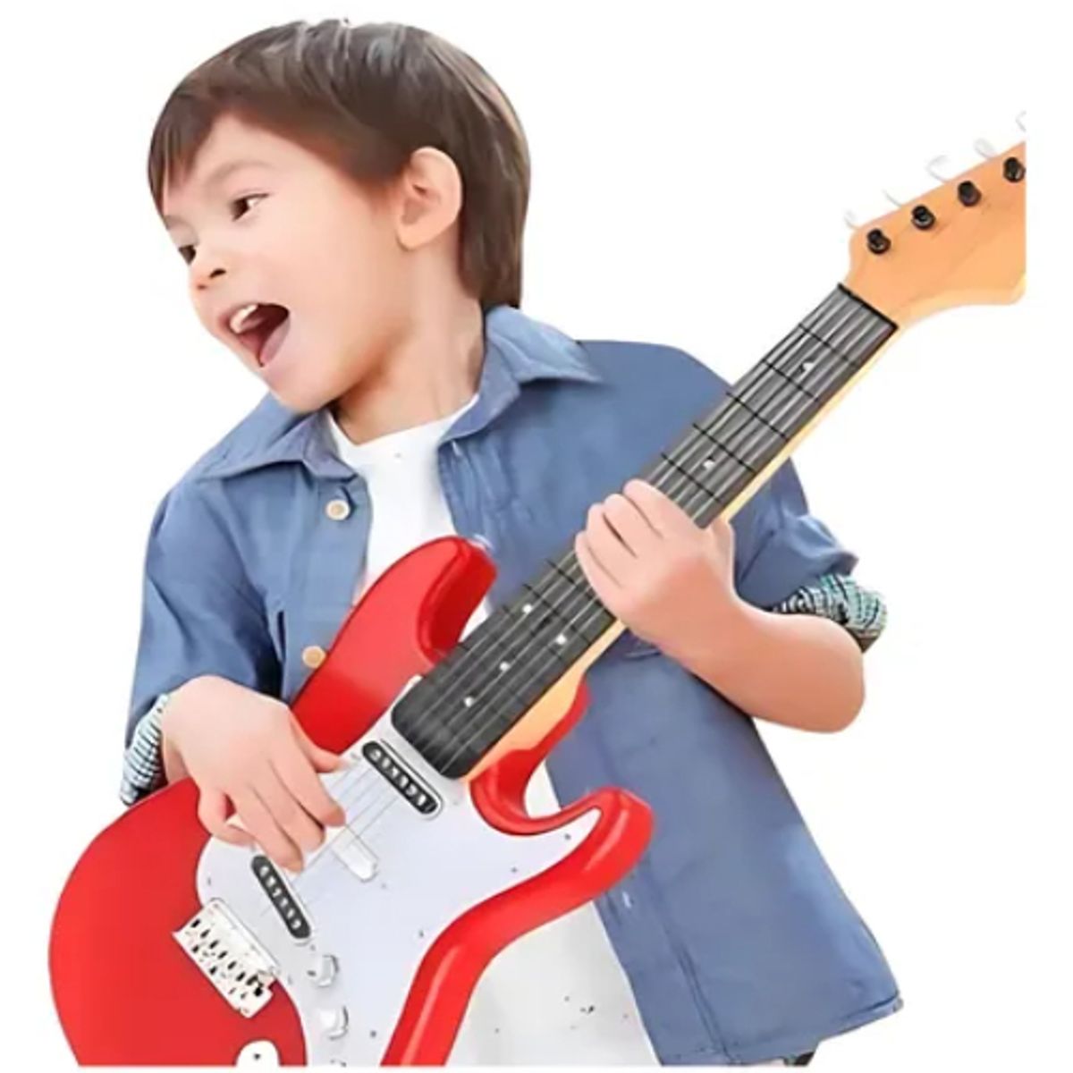 GENERICO - Guitarra Eléctrica De Simulación Para Niños Interactivo