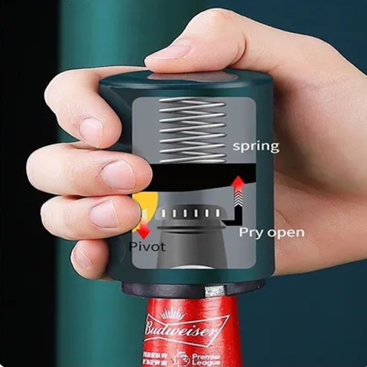 GENERICO - Destapador automático magnético para botellas de cerveza