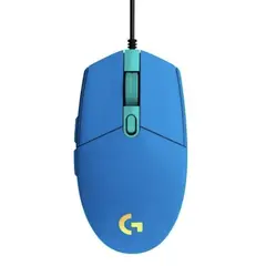 LOGITECH - Mouse Gamer Lightsync G203 - Azul