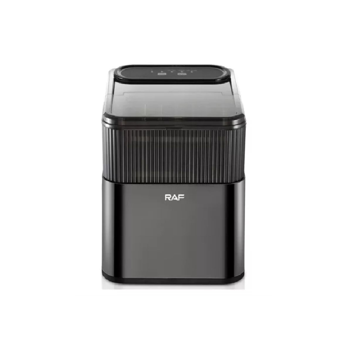 GENERICO - Máquina para Hacer Hielo Compacta Eléctrica Hielera Negra