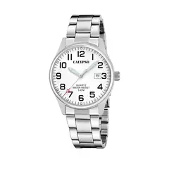 CALYPSO - Reloj K5860/1 Blanco Hombre BASIC