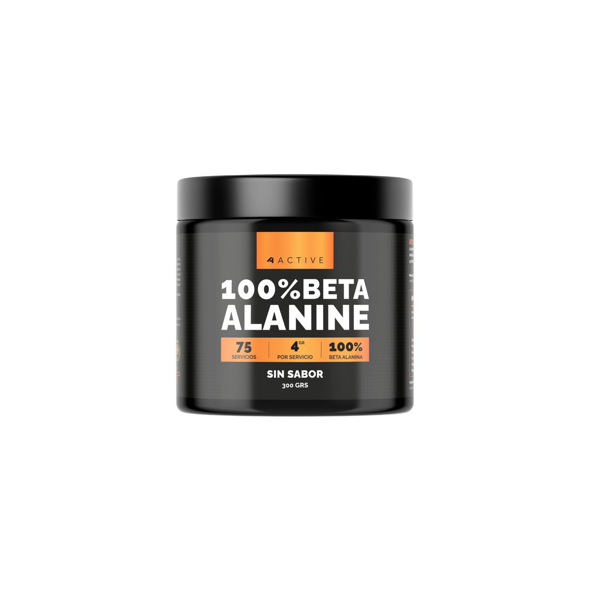 4ACTIVE - 4Active 100% Beta-Alanine - 300 Grs
