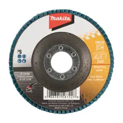 MAKITA - Disco Traslapado Metal/inox 4 1/2'' Gr40 D-74186