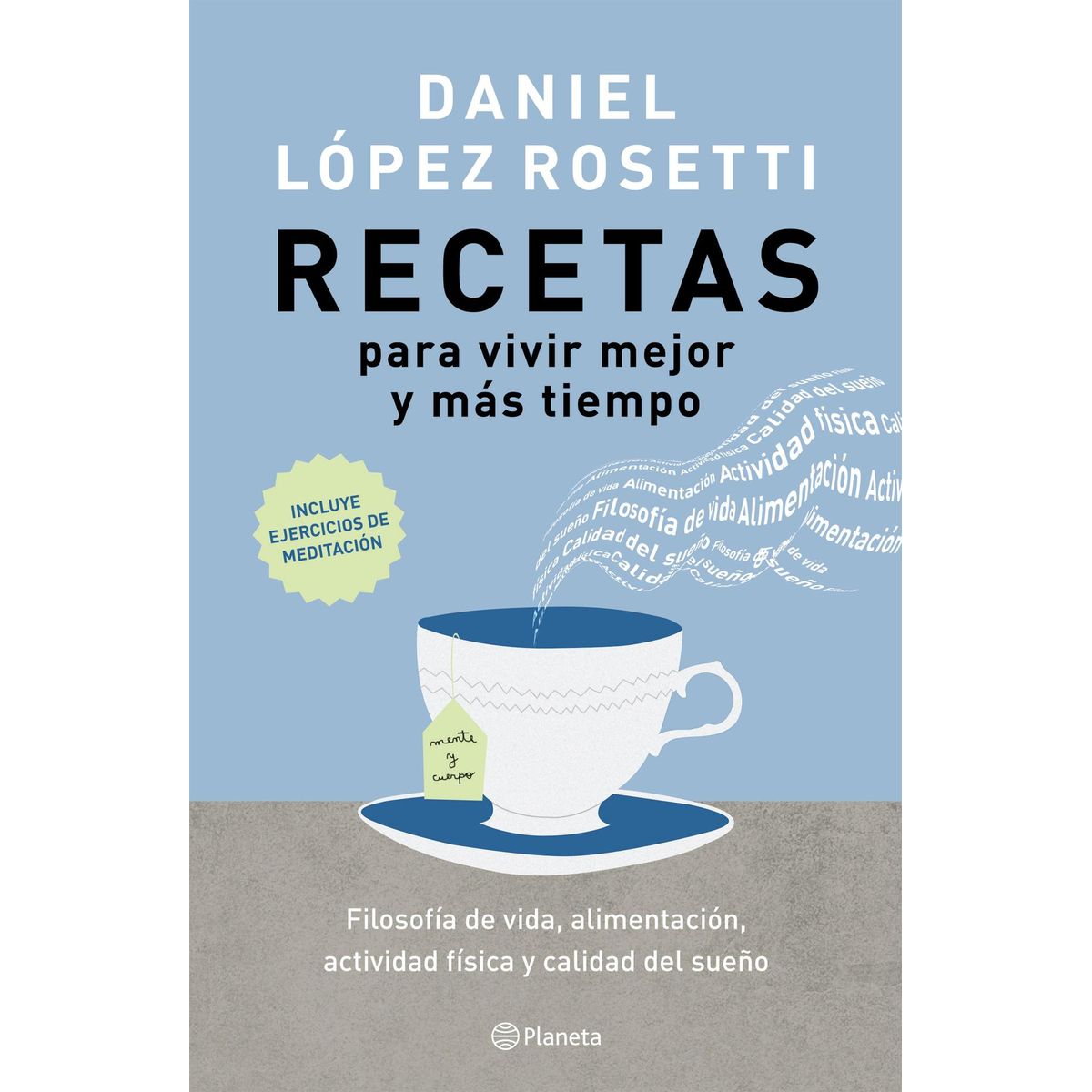 PLANETA - Libro Recetas para vivir mejor y más tiempo - López Rosetti