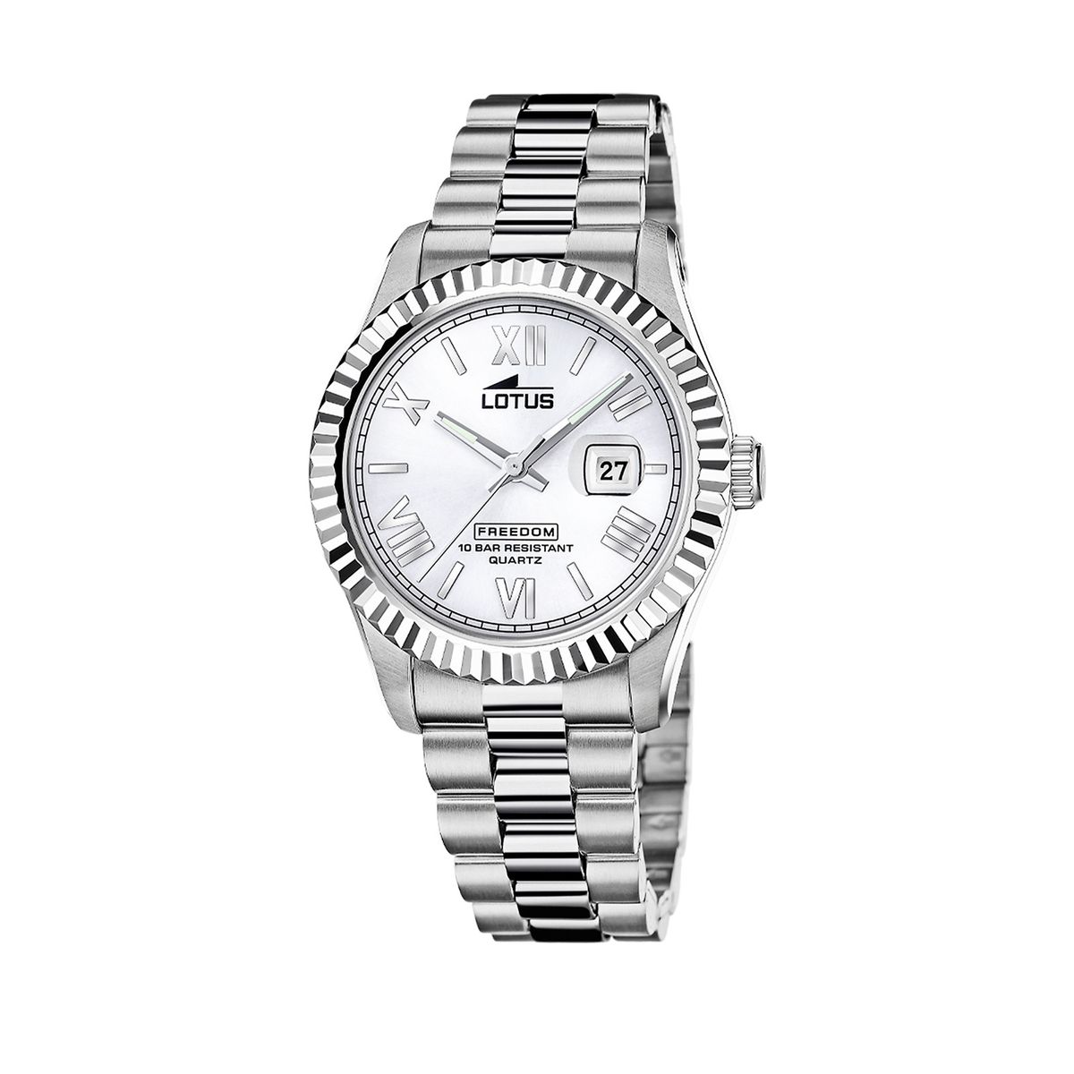 LOTUS - Reloj 19002/1 Lotus Blanco Hombre The Ambassadors Collections