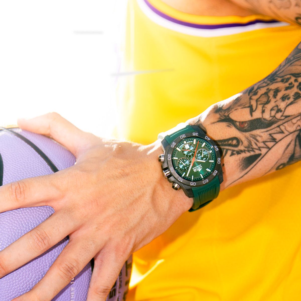 LOTUS - Reloj 18974/2 Lotus Verde Hombre Chrono