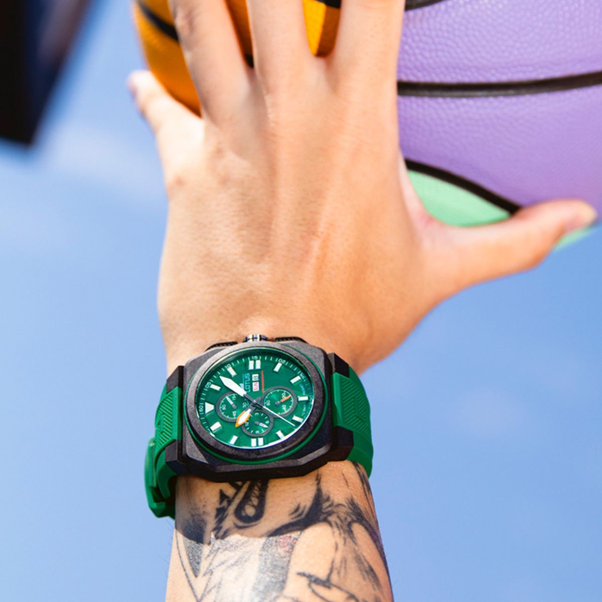 LOTUS - Reloj 18976/2 Lotus Verde Hombre Chrono