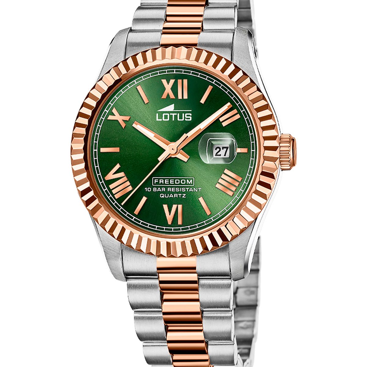 LOTUS - Reloj 19004/1 Lotus Verde Hombre The Ambassadors Collections