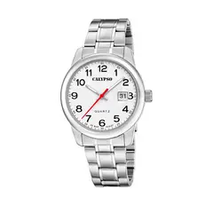 CALYPSO - Reloj K5872/1 Blanco Hombre BASIC