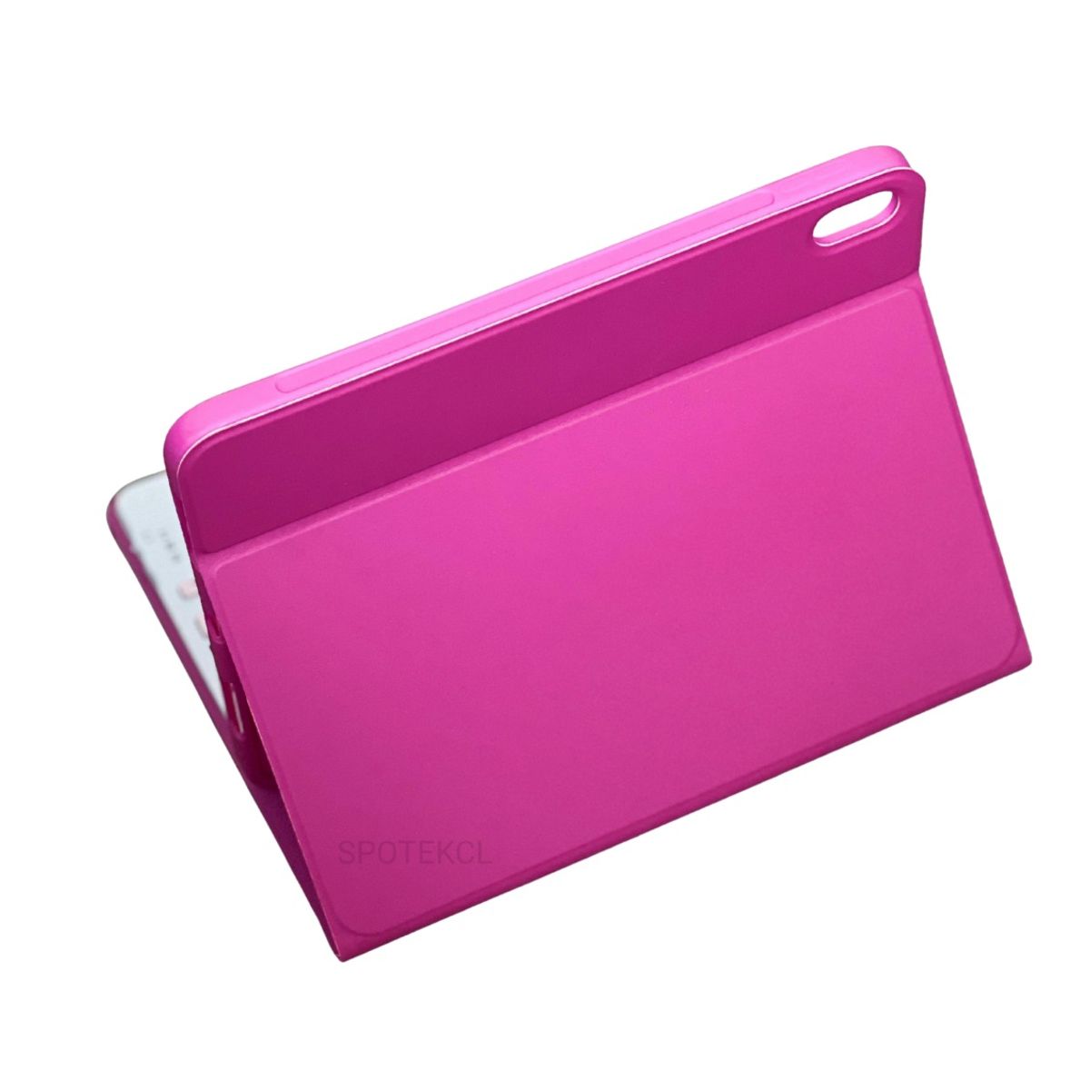 GENERICO - Funda Con Teclado Touchpad Ñ Para iPad 10.9 10th 2022 - Fucsia