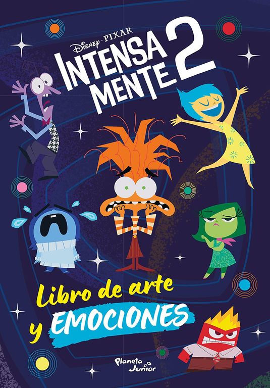 Libro Intensamente 2. Libro de arte y emociones - Disney