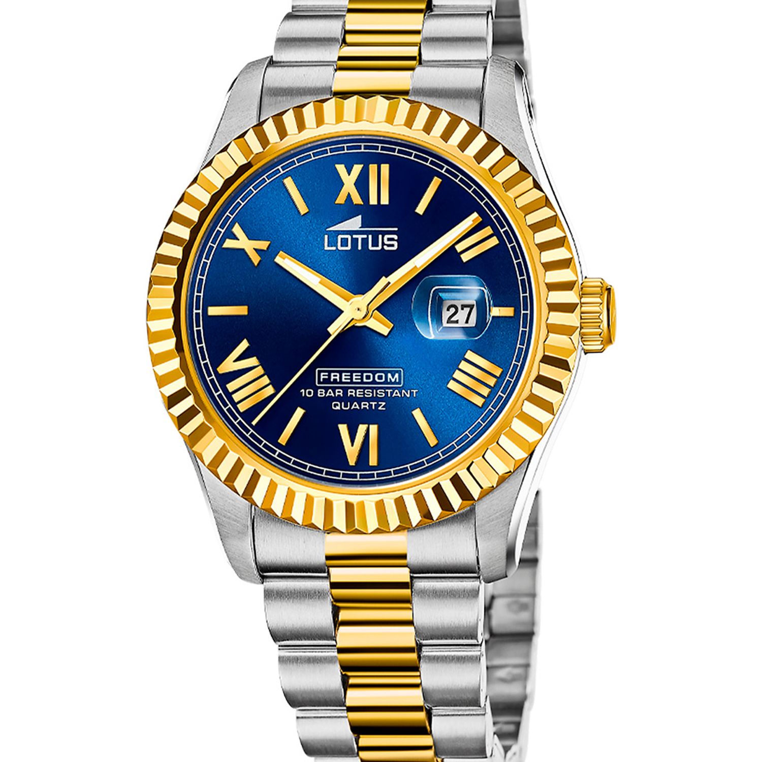 LOTUS 1XL3 ほぼ新品 LOTUS Reloj 19003/2 Lotus Azul Hombre The Ambassadors Collections