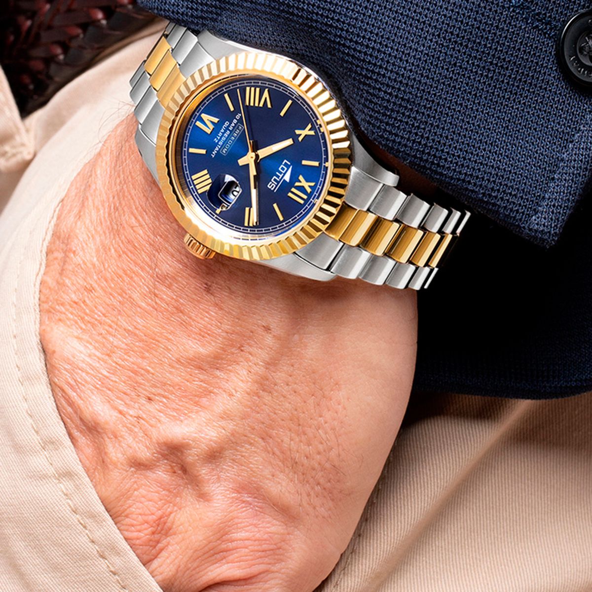 LOTUS - Reloj 19003/2 Lotus Azul Hombre The Ambassadors Collections