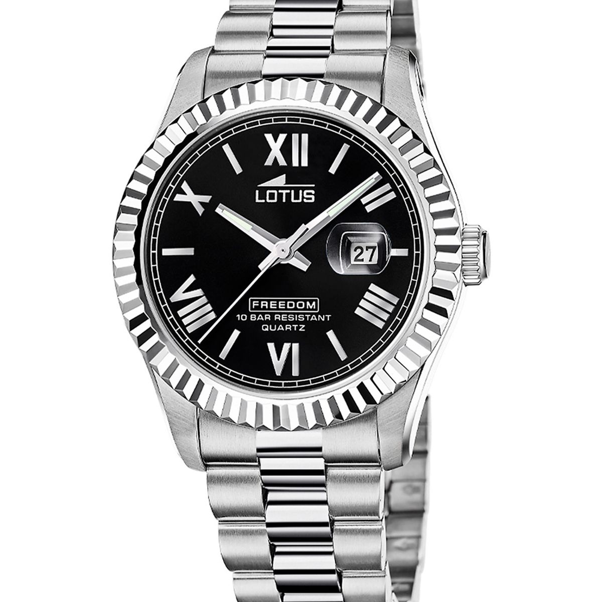 LOTUS - Reloj 19002/5 Lotus Negro Hombre The Ambassadors Collections