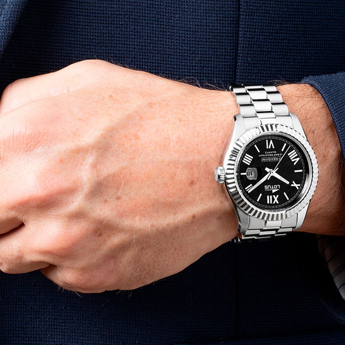 LOTUS - Reloj 19002/5 Lotus Negro Hombre The Ambassadors Collections