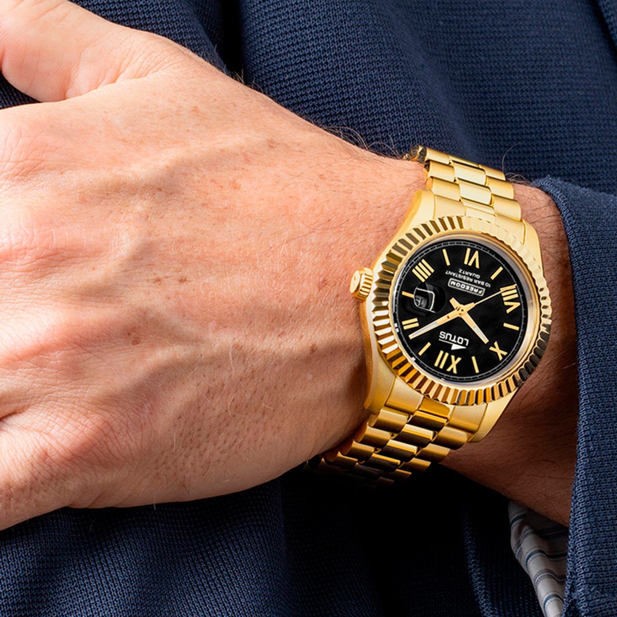 LOTUS - Reloj 19005/2 Lotus Negro Hombre The Ambassadors Collections