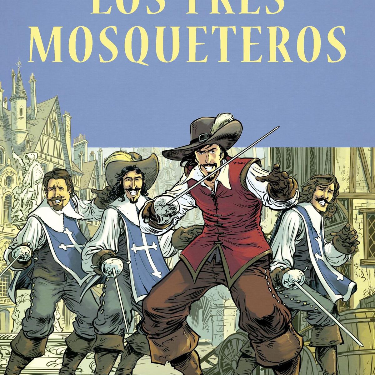 AUSTRAL - Libro Los tres mosqueteros (cómic) - Alexandre Dumas