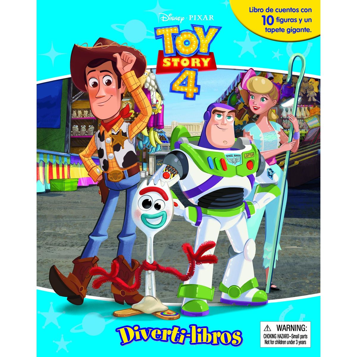 GENERICO - Libro Toy Story 4 Diverti libros - Disney