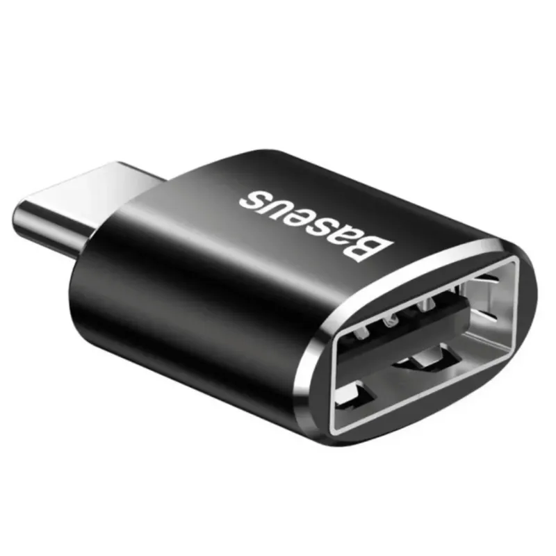 BASEUS - Adaptador USB-C Macho a USB Hembra Baseus