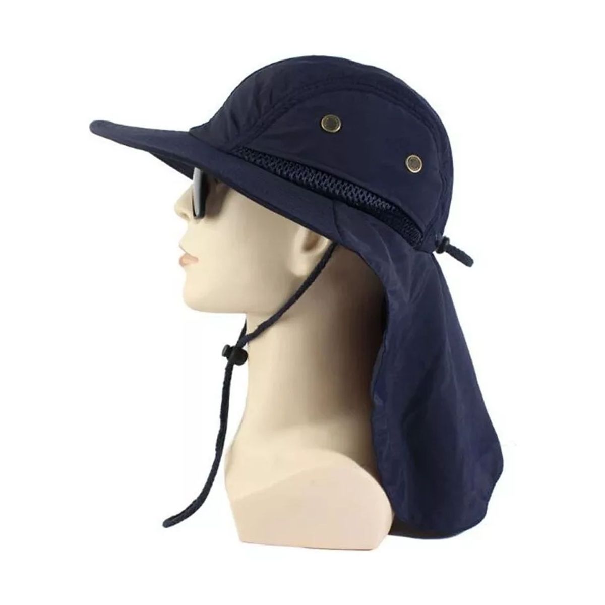 NO LOGO - Sombrero De Verano Camping Pesca Boonie Azul