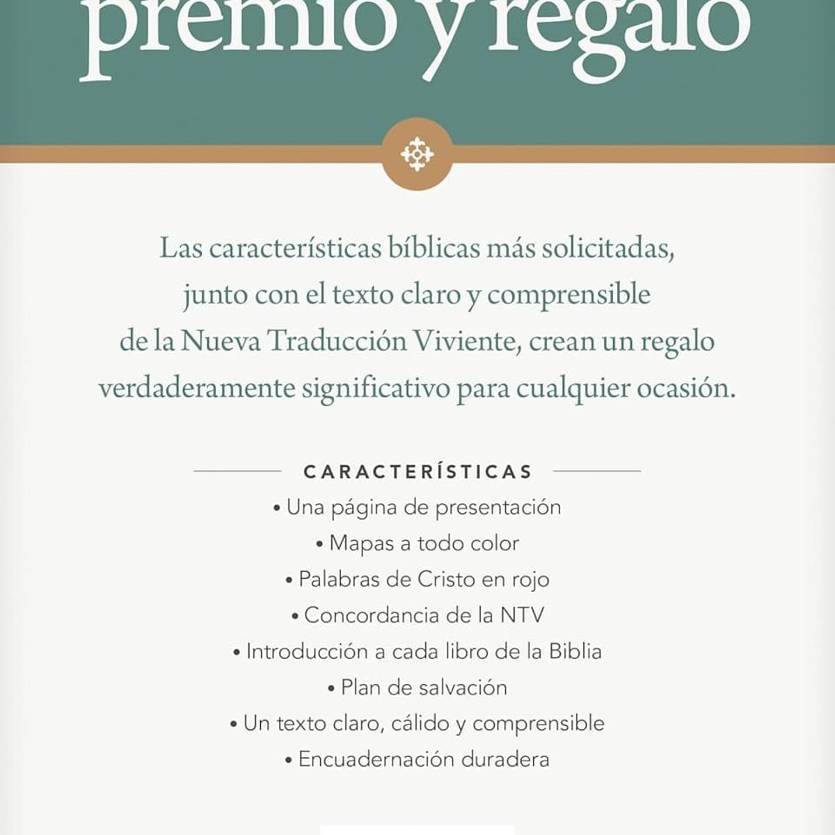 TYNDALE HOUSE PUBLISHERS - NTV Biblia Edición Premio Y Regalo Imitación Piel - Vino Tinto