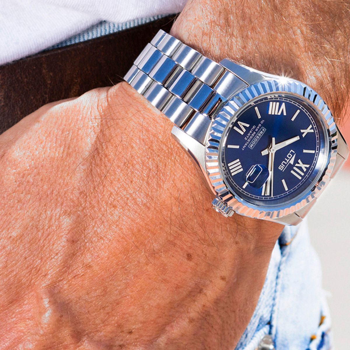 LOTUS - Reloj 19002/3 Lotus Azul Hombre The Ambassadors Collections
