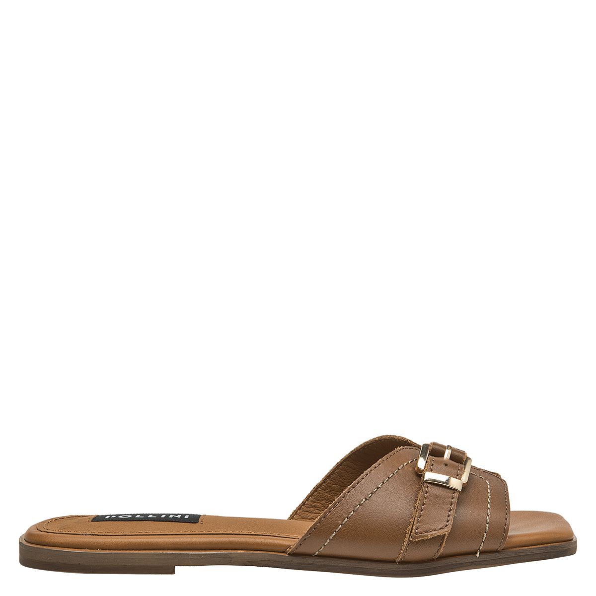 POLLINI - Sandalia Mujer Casual Marrón Pollini