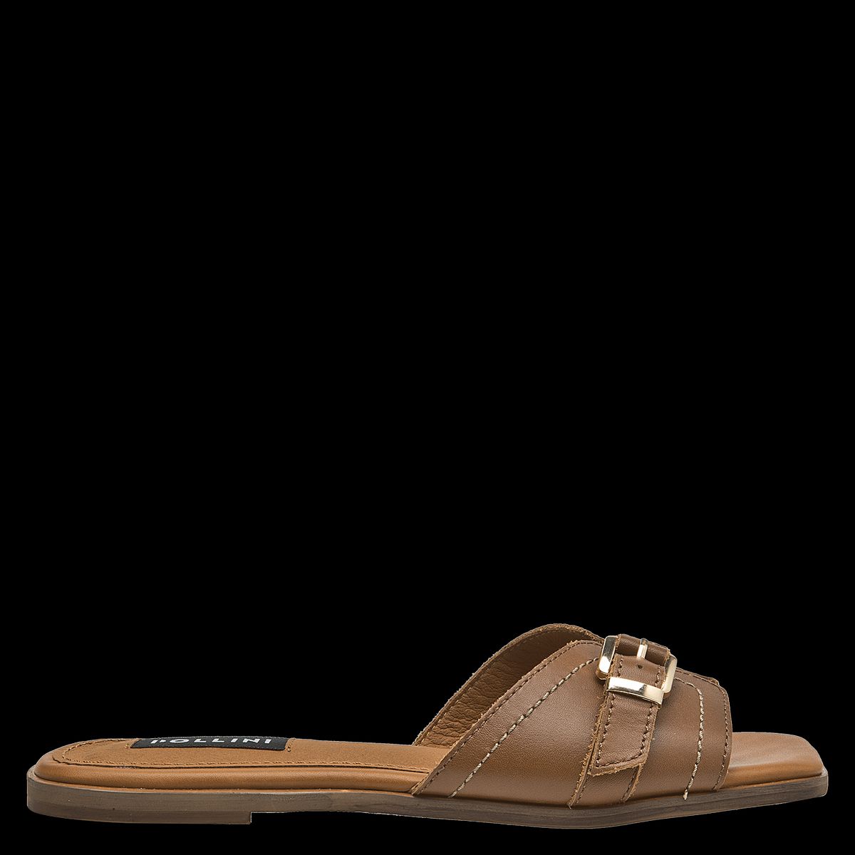 POLLINI - Sandalia Mujer Casual Marrón Pollini