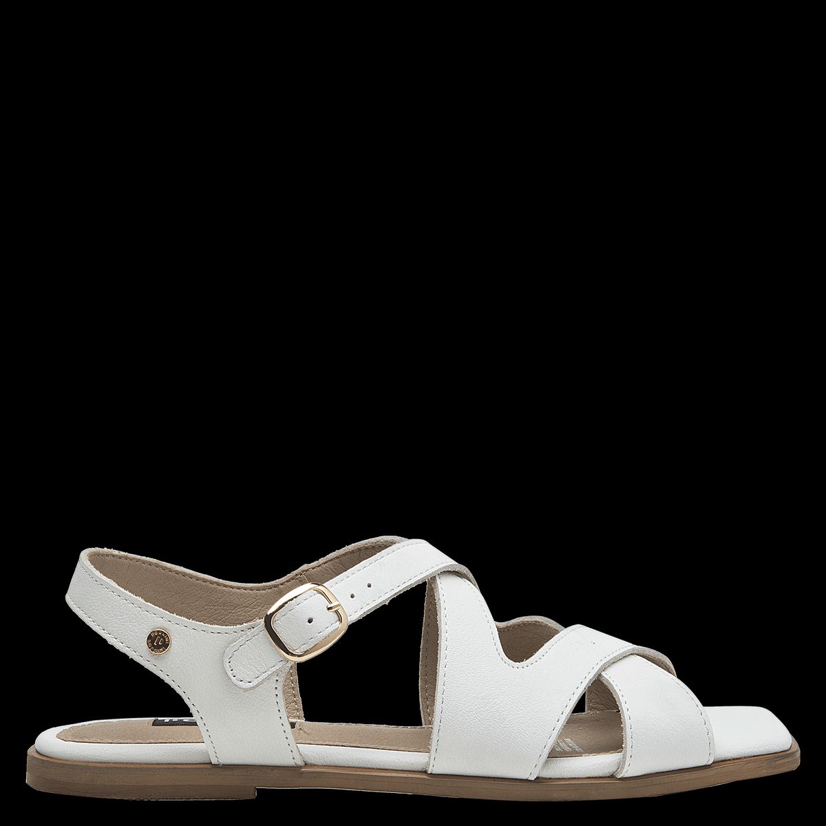 POLLINI - Sandalia Mujer Casual Blanco Pollini