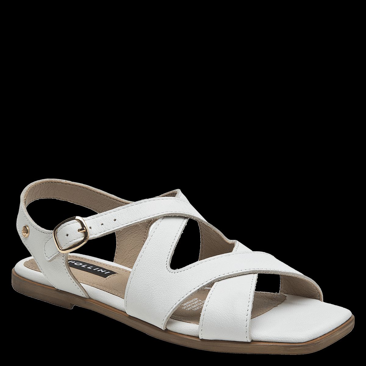 POLLINI - Sandalia Mujer Casual Blanco Pollini