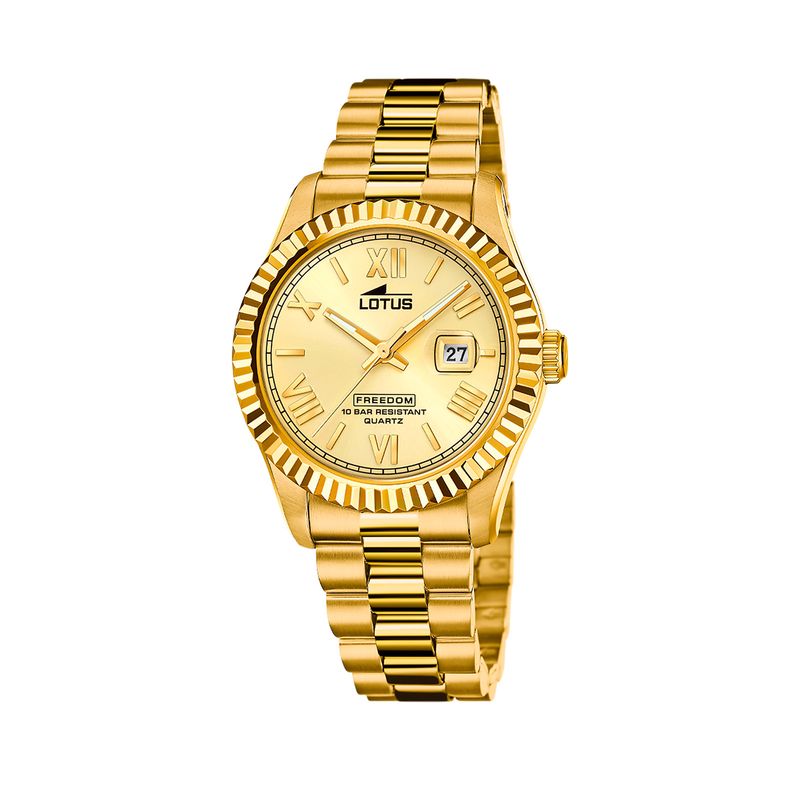 LOTUS - Reloj 19005/1 Lotus Dorado Hombre The Ambassadors Collections