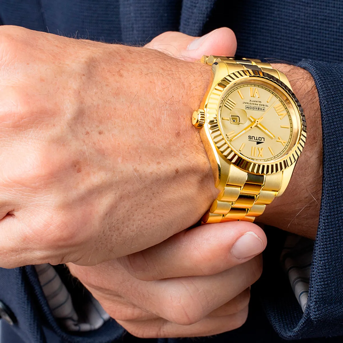 LOTUS - Reloj 19005/1 Lotus Dorado Hombre The Ambassadors Collections