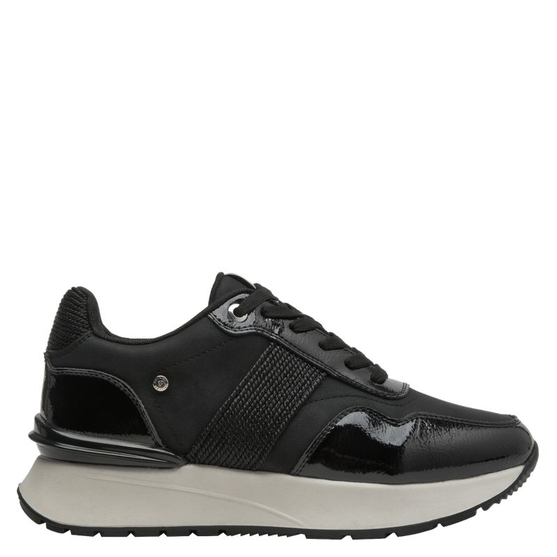 POLLINI Zapatilla Mujer Deportivo Negro Pollini