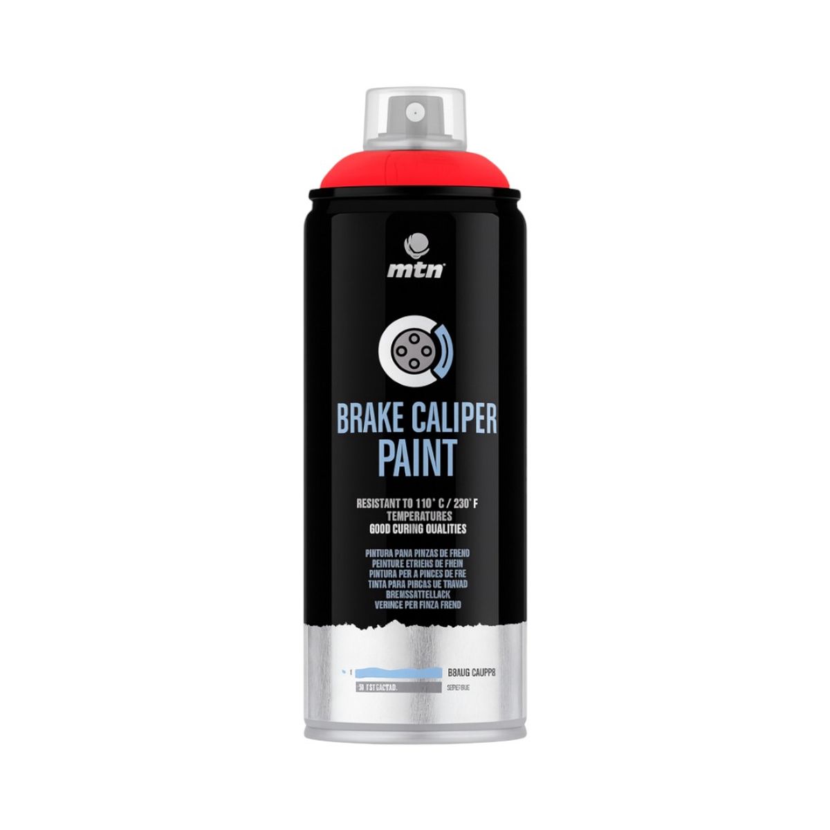 MONTANA - Pintura para Frenos Caliper Spray Brillante Rojo 400ml