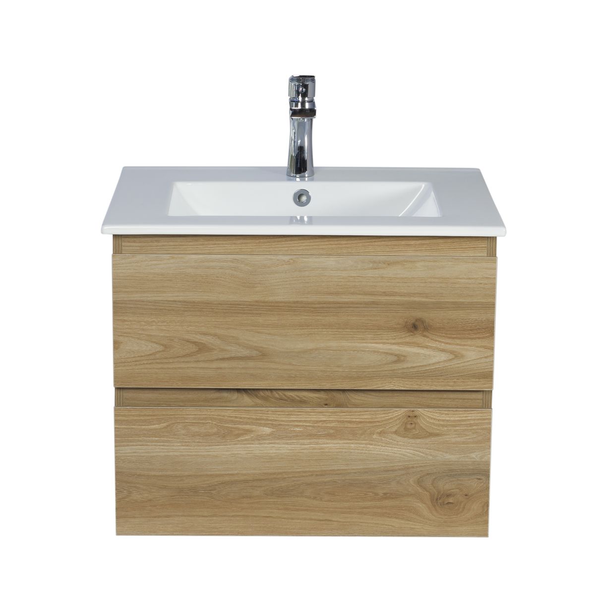 GENERICO - Vanitorio Para Baño Ambiento Ebro 60 Cm, Color Miel