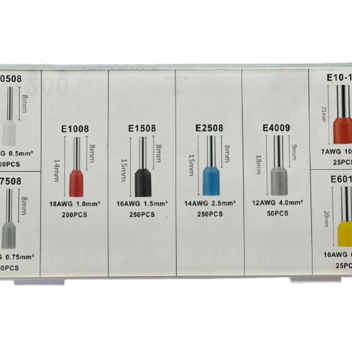 GENERICO - CAJA DE FERRULE PARA CABLES