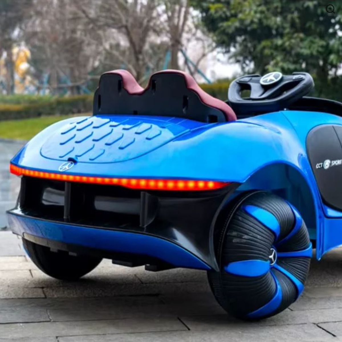 GENERICO - Auto Eléctrico Infantil Lunas 2025